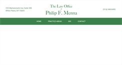 Desktop Screenshot of menna-law.com